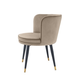 Scaun elegant design LUX Grenada greige - Img 3