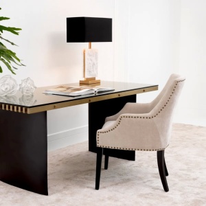 Scaun elegant design LUX Legacy, clarck sand 112026 HZ - Img 3