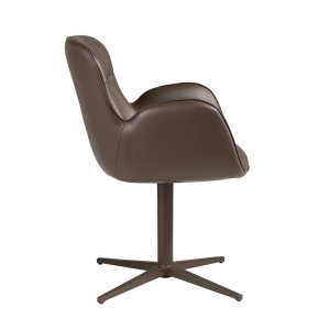 Scaun modern pivotant piele sintetica Maro - Img 3