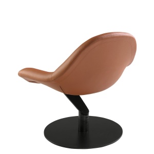 Scaun pivotant confortabil design LUX Brown - Img 8