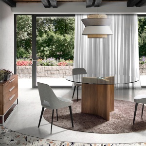 Scaun tapitat design italian Oretha - Img 6