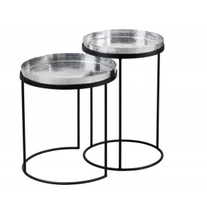 Set de 2 masute design industrial Elements