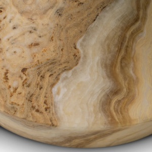 Set de 2 masute design LUX Onyx, Lemn, Puglia, 119346 HZ - Img 7