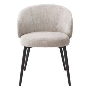 Set de 2 scaune cu brate design LUX Lloyd, Sisley bej - Img 3