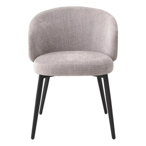 Set de 2 scaune cu brate design LUX Lloyd, sisley gri 115993 HZ - Img 3
