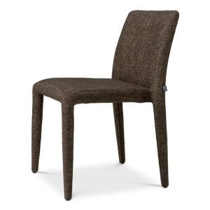 Set de 2 scaune elegante design LUX Leiza, Renato brown - Img 5