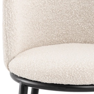 Set de 2 scaune LUX Filmore Boucle cream - Img 6