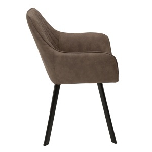 Set de 2 scaune Palermo, taupe A-39343 VC - Img 2