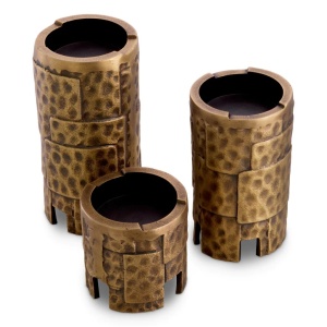 Set de 3 suporturi pentru lumanare design LUX Laurentios - Img 2
