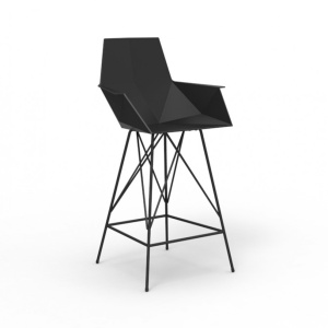 Set de 4 scaune de bar cu brate de exterior / interior design modern premium FAZ CHAIR counter 54165