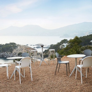 Set de 4 Scaune de exterior / interior design modern premium BROOKLYN CHAIR 65037 Vondom - Img 6