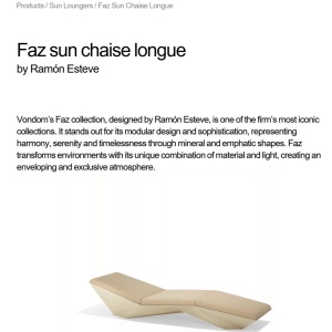 Sezlong design modern FAZ - Img 7