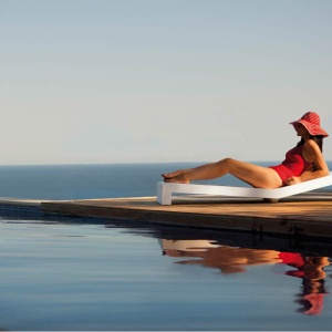 Sezlong plaja design modern premium JUT SUN CHAISE 44404 Vondom - Img 4