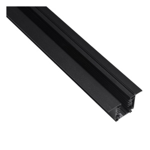 Sina trifazata neagra incastrabila 3m TRACK 3LINE GIPS BK