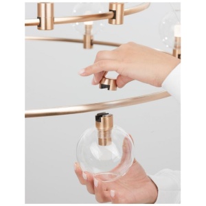 Sistem tubular magnetic-decorativ CRON, auriu satinat NVL-9028310 192448 universul-luminii.ro