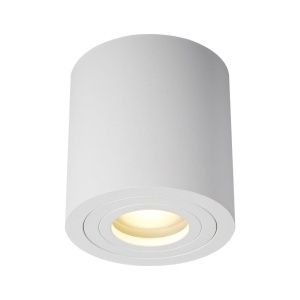 Spot aplicat cu protectie umiditate IP44 RONDIP SL alb - Img 1