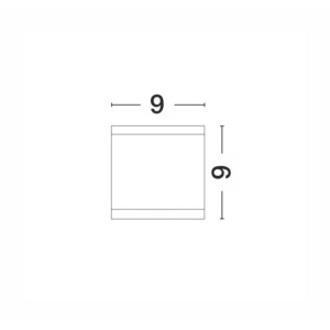 Spot aplicat de exterior IP54 CERISE alb 9cm NVL-9040061 79528 universul-luminii.ro