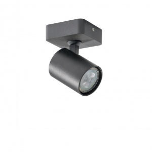 Spot aplicat directionabil de tavan/plafon EXO 1 negru ZZ AZ3193