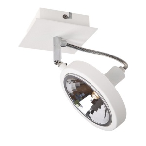 Spot aplicat directionabil design modern Reflex alb C0139 MX