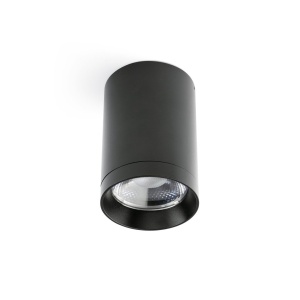Spot aplicat LED 3000K IP65 PUK 76 negru