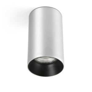Spot aplicat pentru tavan si plafon design modern STAN aluminiu/negru