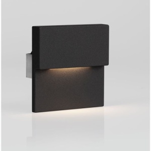 Spot aplicat perete exterior LED 2700K IP65 DAN negru - Img 7