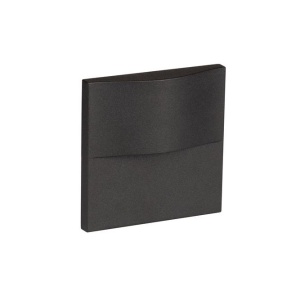 Spot aplicat perete exterior LED 2700K IP65 FLAC negru
