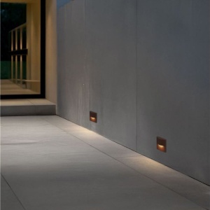 Spot aplicat perete exterior LED 3000K IP65 FLAC corten - Img 3