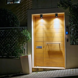 Spot aplicat / Plafoniera LED de exterior moderna IP54 TAMI gri inchis 50908 universul-luminii.ro