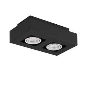 Spot aplicat tavan ajustabil ROBIN 2L negru - Img 1