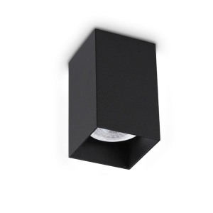 Spot aplicat tavan LOOK PL1 SQUARE D60 H100 NERO