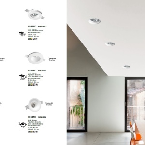 Spot din ghips incastrabil tavan fals COSIMO NVL-9879103 189138 universul-luminii.ro