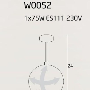 Spot directionabil Silver alb W0052 MX 56818 universul-luminii.ro
