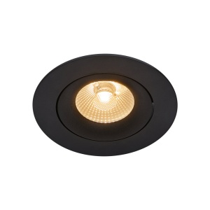 Spot incastrabil baie directionabil LED IP44 Aliki Black 133888 universul-luminii.ro