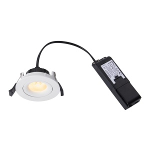 Spot incastrabil baie directionabil LED IP44 Aliki White 133898 universul-luminii.ro