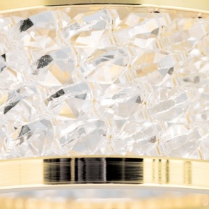 Spot incastrabil dimabil, cristal K10 Korb auriu Str 10-461 gold/EBL OR 194888 universul-luminii.ro