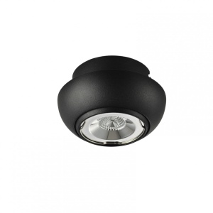 Spot incastrabil directionabil de tavan/plafon NEMO negru ZZ AZ3399