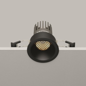 Spot incastrabil LED Dip negru 3000K 10W - Img 11
