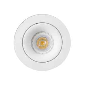 Spot incastrabil pentru baie cu protectie IP44 WET alb 02100801 188488 universul-luminii.ro