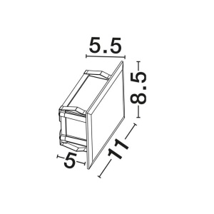 Spot incastrabil pentru fatade IP65, LED LID - Img 4