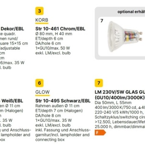 Spot incastrabil tavan GLOW D-11cm negru 235678 universul-luminii.ro