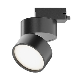 Spot LED, accesoriu pentru sinele monofazate Unity, Onda negru 4000K - Img 1