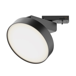 Spot LED, accesoriu pentru sinele monofazate Unity, Zon negru 4000K - Img 1
