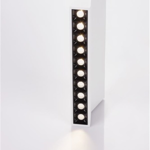 Spot LED aplicat ajustabil PAD 15W alb - Img 2