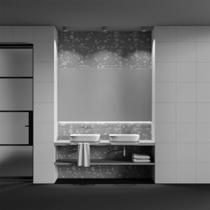 Spot LED aplicat cu protectie IP44 Hydra D-10,5cm negru 52068 universul-luminii.ro