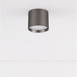 Spot LED aplicat diametru 10cm ZIAZA nickel negru, NVL-9695167 169778 universul-luminii.ro