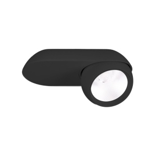 Spot LED Aplicat Directionabil Design Modern, Zeus 10w negru - Img 3