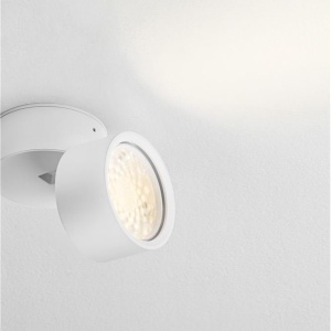 Spot LED aplicat directionabil diametru 8cm PULL alb, NVL-9030771 - Img 7