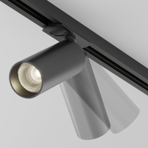 Spot LED dimabil, accesoriu pentru sinele monofazate Unity, Focus LED negru - Img 3