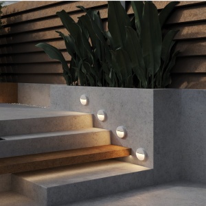Spot LED iluminat scari sau perete exterior IP54 Mane negru 231238 universul-luminii.ro